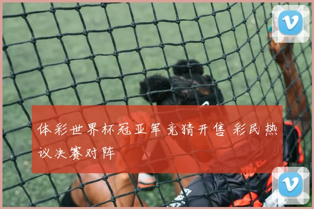 体彩世界杯冠亚军竞猜开售 彩民热议决赛对阵